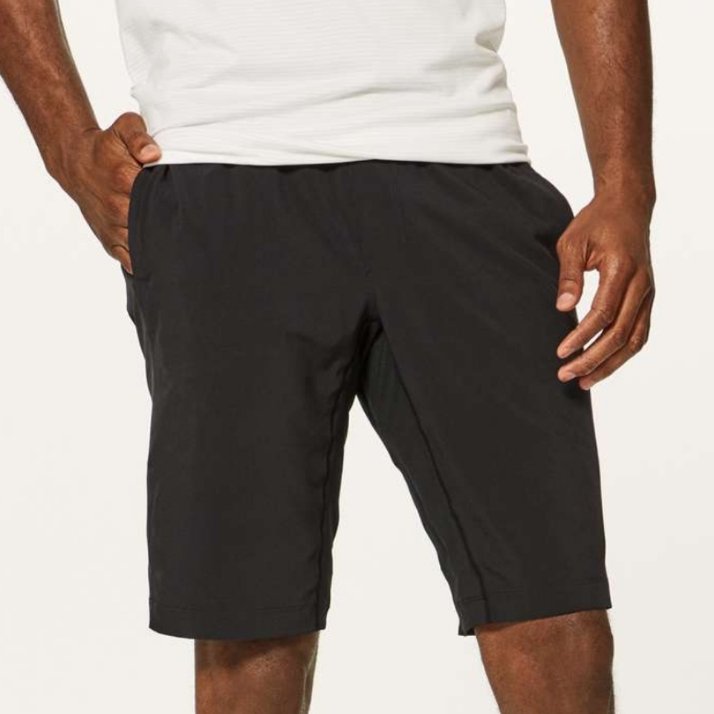 Lululemon Mens Black Pull On T.H.E. 11" Shorts XL